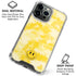 Yellow Tie Die iPhone 16 Pro Clear Case